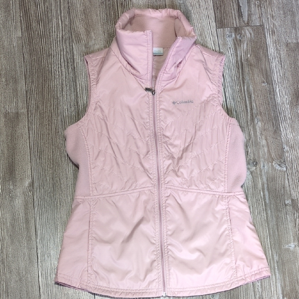 Columbia Omni Heat Pink Quilted Vest S